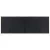  négyszögletű fekete bambusz szőnyeg 70 x 200 cm