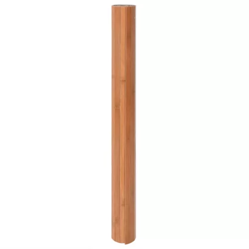  négyszögletű természetes bambusz szőnyeg 70 x 200 cm