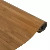  négyszögletű barna bambusz szőnyeg 70 x 300 cm