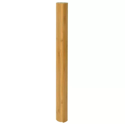  négyszögletű természetes bambusz szőnyeg 70 x 500 cm