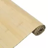  négyszögletű világos természetes bambusz szőnyeg 70 x 500 cm