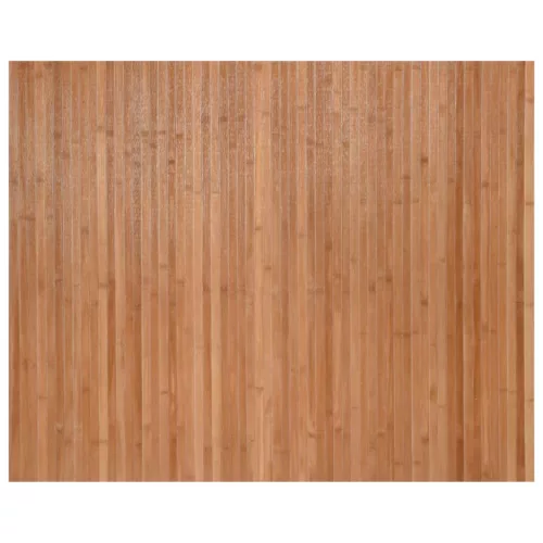  négyszögletű természetes bambusz szőnyeg 80 x 100 cm