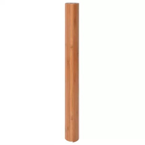  négyszögletű természetes bambusz szőnyeg 80 x 200 cm