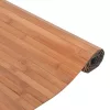  négyszögletű természetes bambusz szőnyeg 80 x 200 cm