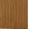  négyszögletű barna bambusz szőnyeg 80 x 200 cm
