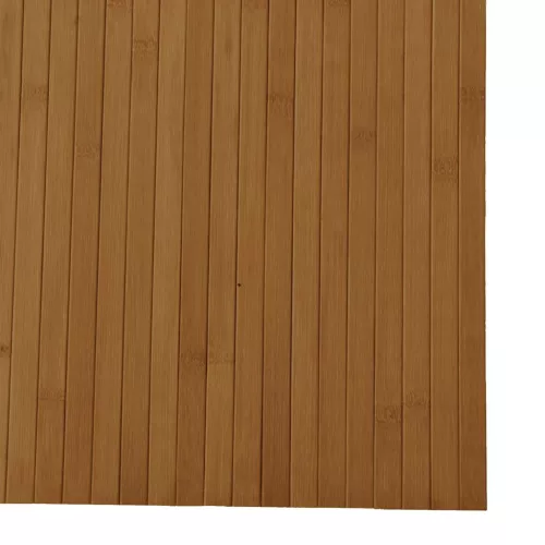  négyszögletű barna bambusz szőnyeg 80 x 200 cm