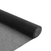  négyszögletű fekete bambusz szőnyeg 80 x 300 cm