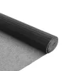  négyszögletű szürke bambusz szőnyeg 80 x 300 cm