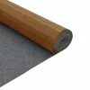  négyszögletű barna bambusz szőnyeg 80 x 400 cm