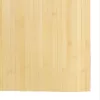  négyszögletű világos természetes bambusz szőnyeg 80 x 500 cm
