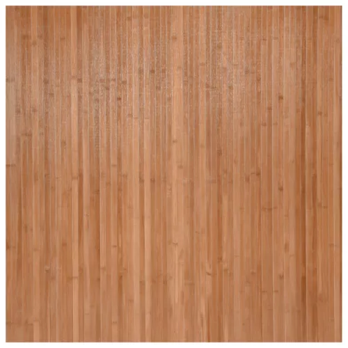  négyszögletű természetes bambusz szőnyeg 100 x 100 cm