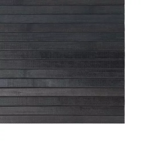  négyszögletű szürke bambusz szőnyeg 100 x 100 cm