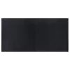  négyszögletű fekete bambusz szőnyeg 100 x 200 cm
