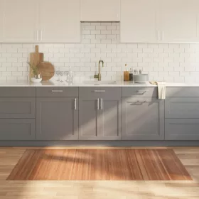  négyszögletű természetes bambusz szőnyeg 100 x 200 cm