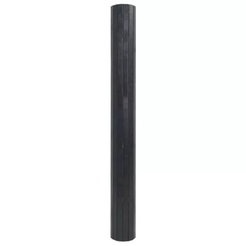  négyszögletű szürke bambusz szőnyeg 100 x 200 cm