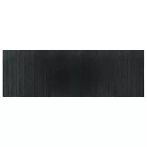  négyszögletű szürke bambusz szőnyeg 100 x 300 cm