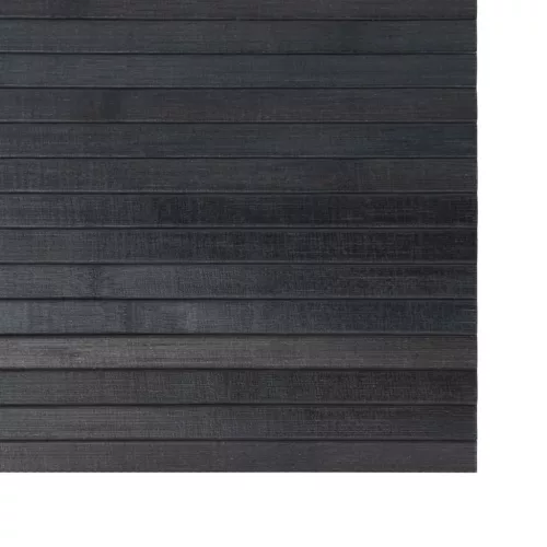  négyszögletű szürke bambusz szőnyeg 100 x 300 cm