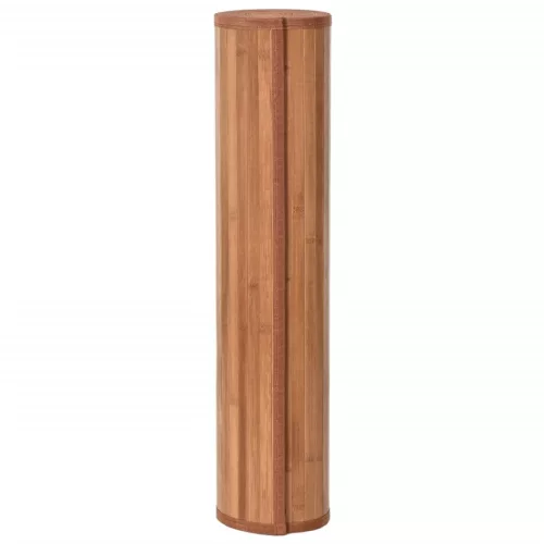  négyszögletű természetes bambusz szőnyeg 60 x 200 cm