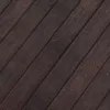  négyszögletű sötétbarna bambusz szőnyeg 60 x 200 cm