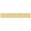  négyszögletű világos természetes bambusz szőnyeg 60 x 400 cm