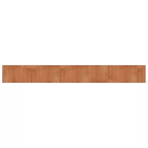  négyszögletű barna bambusz szőnyeg 60 x 500 cm