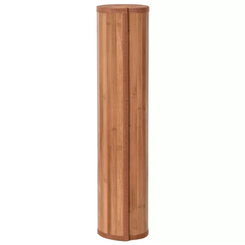  négyszögletű természetes bambusz szőnyeg 60 x 1000 cm