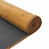  négyszögletű természetes bambusz szőnyeg 70 x 200 cm