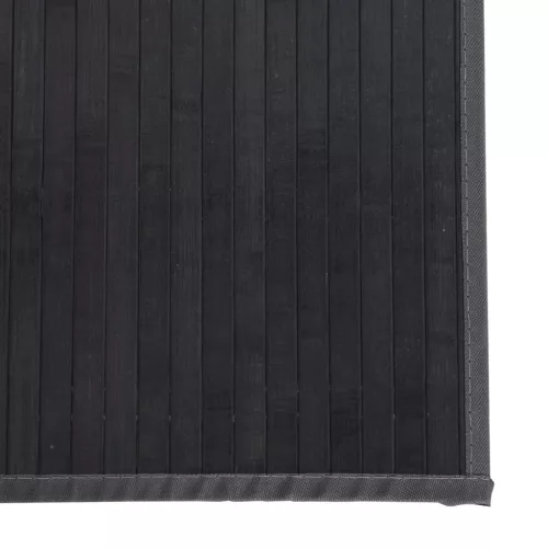  négyszögletű szürke bambusz szőnyeg 70 x 300 cm