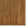  négyszögletű barna bambusz szőnyeg 70 x 400 cm