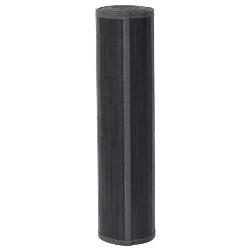  négyszögletű szürke bambusz szőnyeg 70 x 400 cm