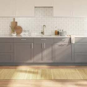    négyszögletű világos természetes bambusz szőnyeg 70 x 500 cm