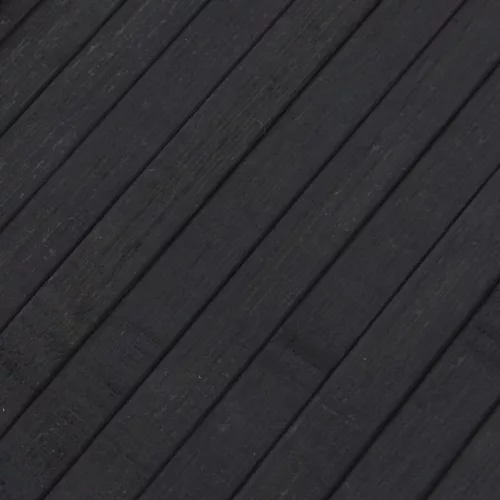  négyszögletű szürke bambusz szőnyeg 80 x 100 cm