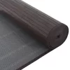  négyszögletű sötétbarna bambusz szőnyeg 80 x 100 cm