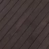  négyszögletű sötétbarna bambusz szőnyeg 80 x 200 cm
