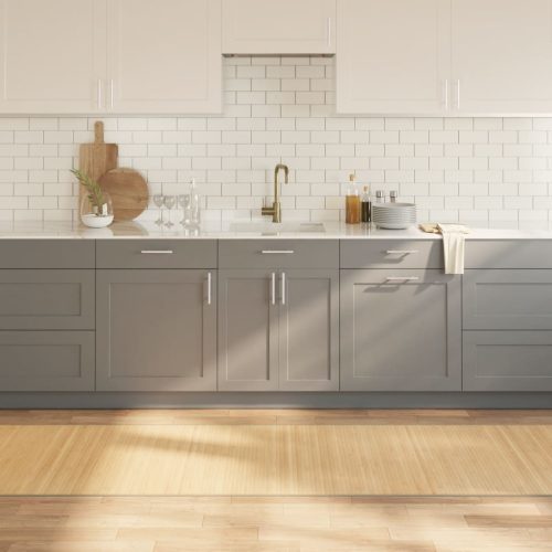  négyszögletű világos természetes bambusz szőnyeg 80 x 300 cm