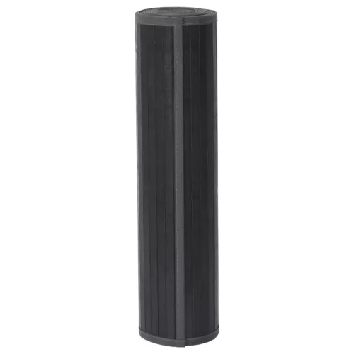  négyszögletű szürke bambusz szőnyeg 80 x 300 cm