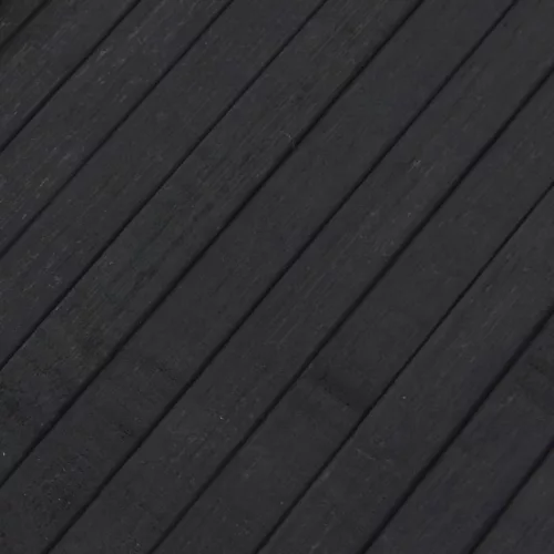  négyszögletű szürke bambusz szőnyeg 80 x 300 cm