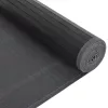  négyszögletű fekete bambusz szőnyeg 80 x 400 cm