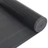  négyszögletű fekete bambusz szőnyeg 80 x 1000 cm