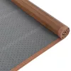  négyszögletű barna bambusz szőnyeg 80 x 1000 cm