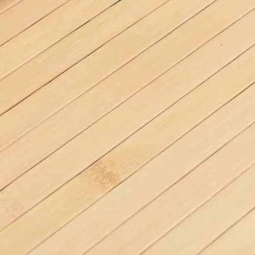  négyszögletű világos természetes bambusz szőnyeg 80 x 1000 cm