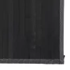  négyszögletű szürke bambusz szőnyeg 80 x 1000 cm