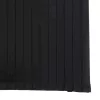  négyszögletű fekete bambusz szőnyeg 100 x 200 cm