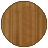  kerek barna bambusz szőnyeg 60 cm
