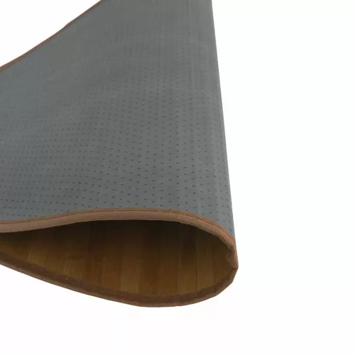  kerek barna bambusz szőnyeg 60 cm