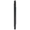  kerek fekete bambusz szőnyeg 80 cm