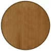  kerek barna bambusz szőnyeg 80 cm