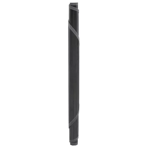  kerek szürke bambusz szőnyeg 80 cm