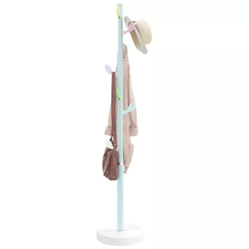  kék porszórt vas ruhafogas 172 cm