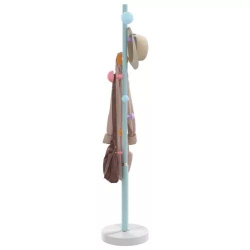  kék porszórt vas ruhafogas 172 cm